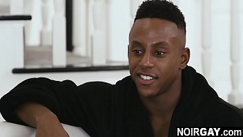 Heterosexual black dude fucked in the ass by horny gay escort - interracial bbc
